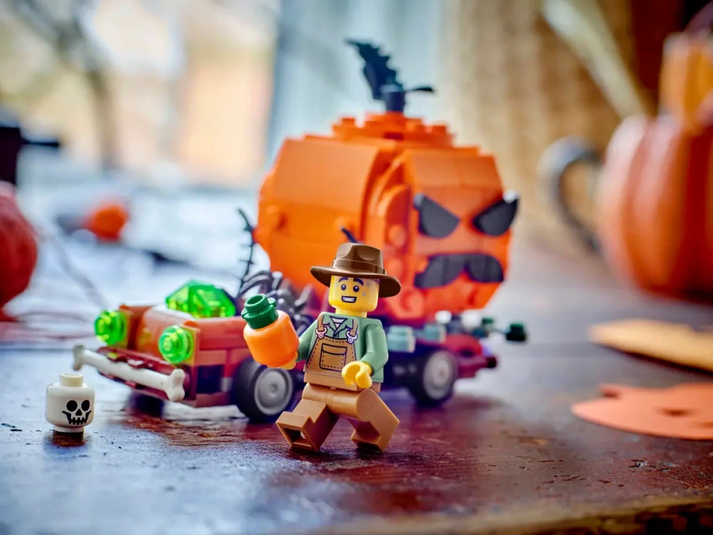 LEGO 40822 Pick-up s halloweenskými dýněmi