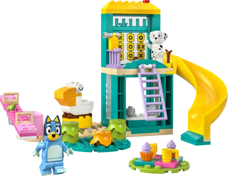 LEGO® Bluey 11201 Bluey, Chloe a zábava na hřišti