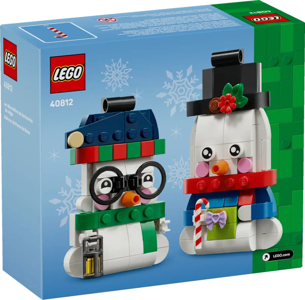 LEGO® 40812 Ozdobní sněhuláci