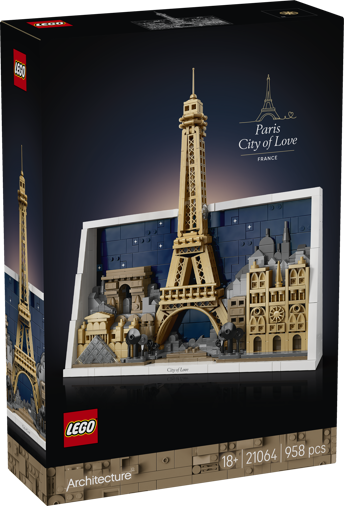 LEGO® Architecture 21064 Paříž – město lásky
