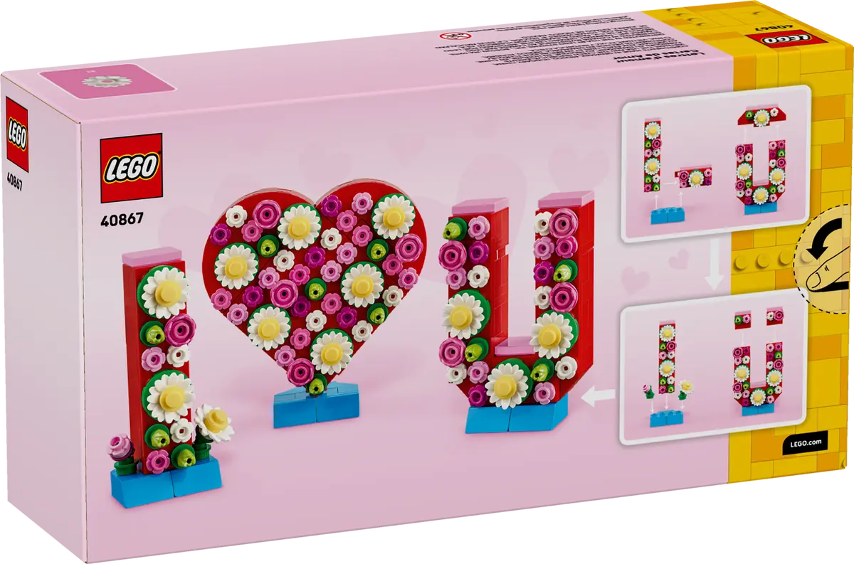 LEGO® 40867 Písmena lásky