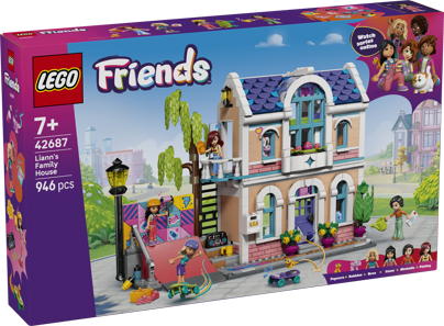 LEGO® Friends 42687 Liann a její rodinný dům