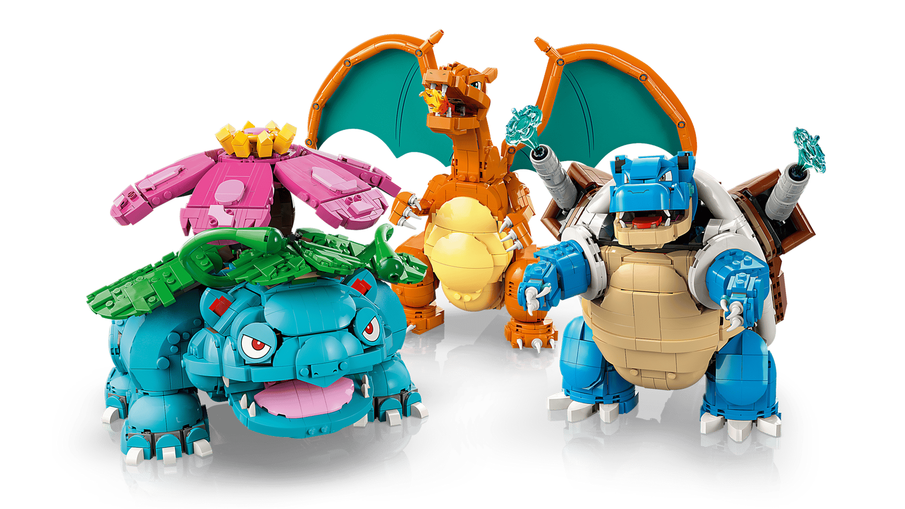 LEGO® Pokémon 72153 Venusaur, Charizard a Blastoise
