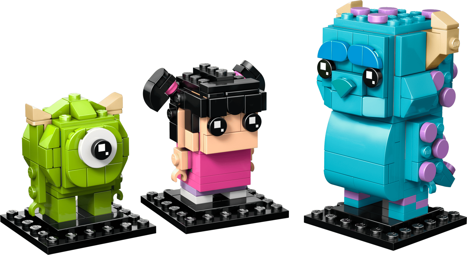 LEGO® BrickHeadz 40861 Figurky: Sulley, Mike a Boo