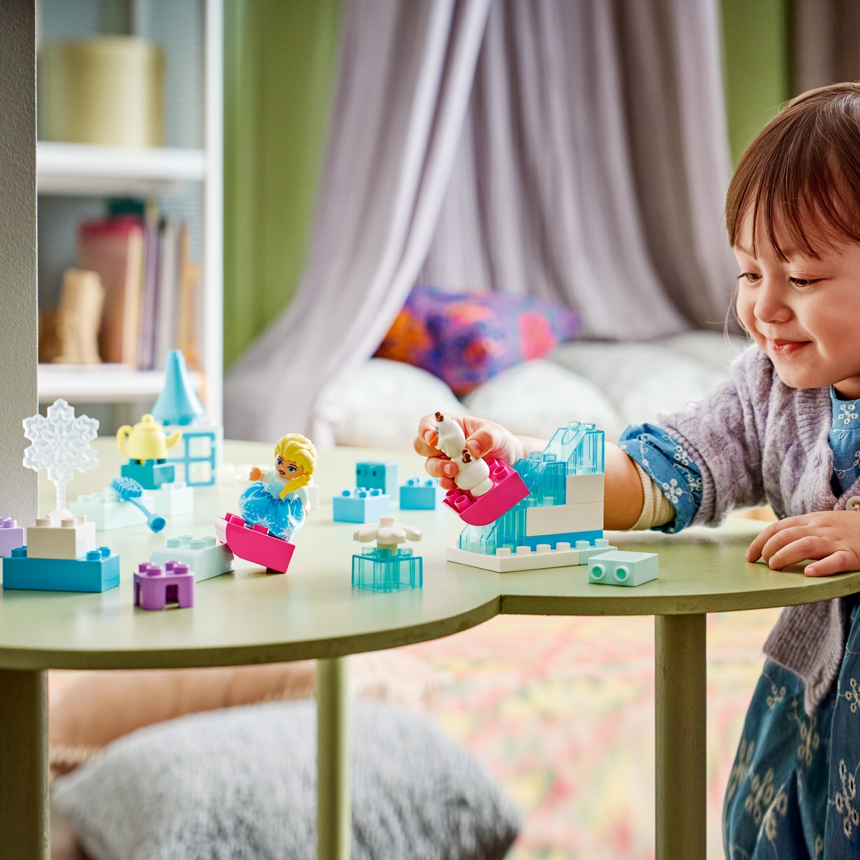 LEGO® DUPLO Disney™ 10462 Ledové království: Kreativní krabička s Elsou a Olafem