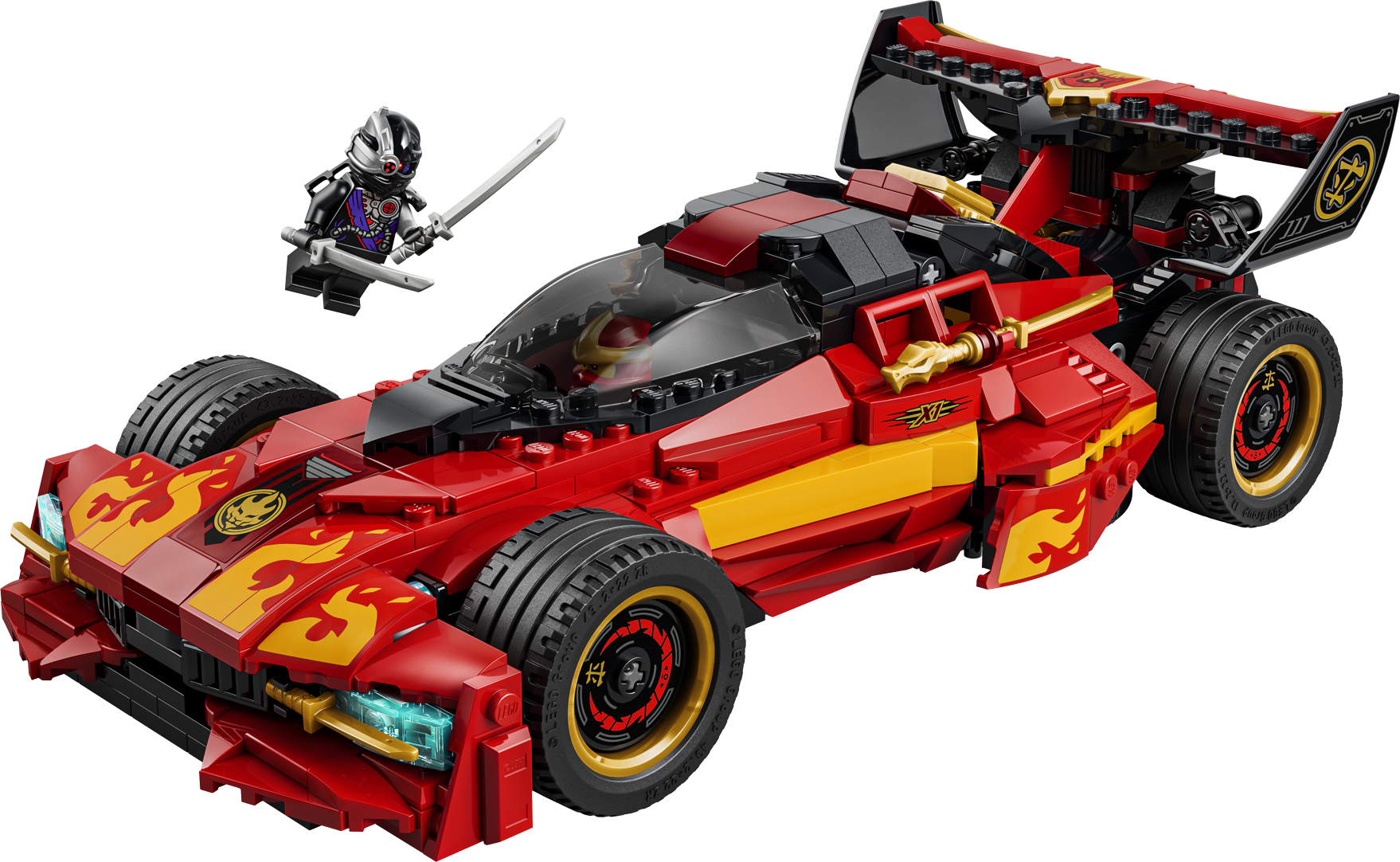 LEGO® NINJAGO 71867 Kaiův červený bourák: 15 let NINJAGO