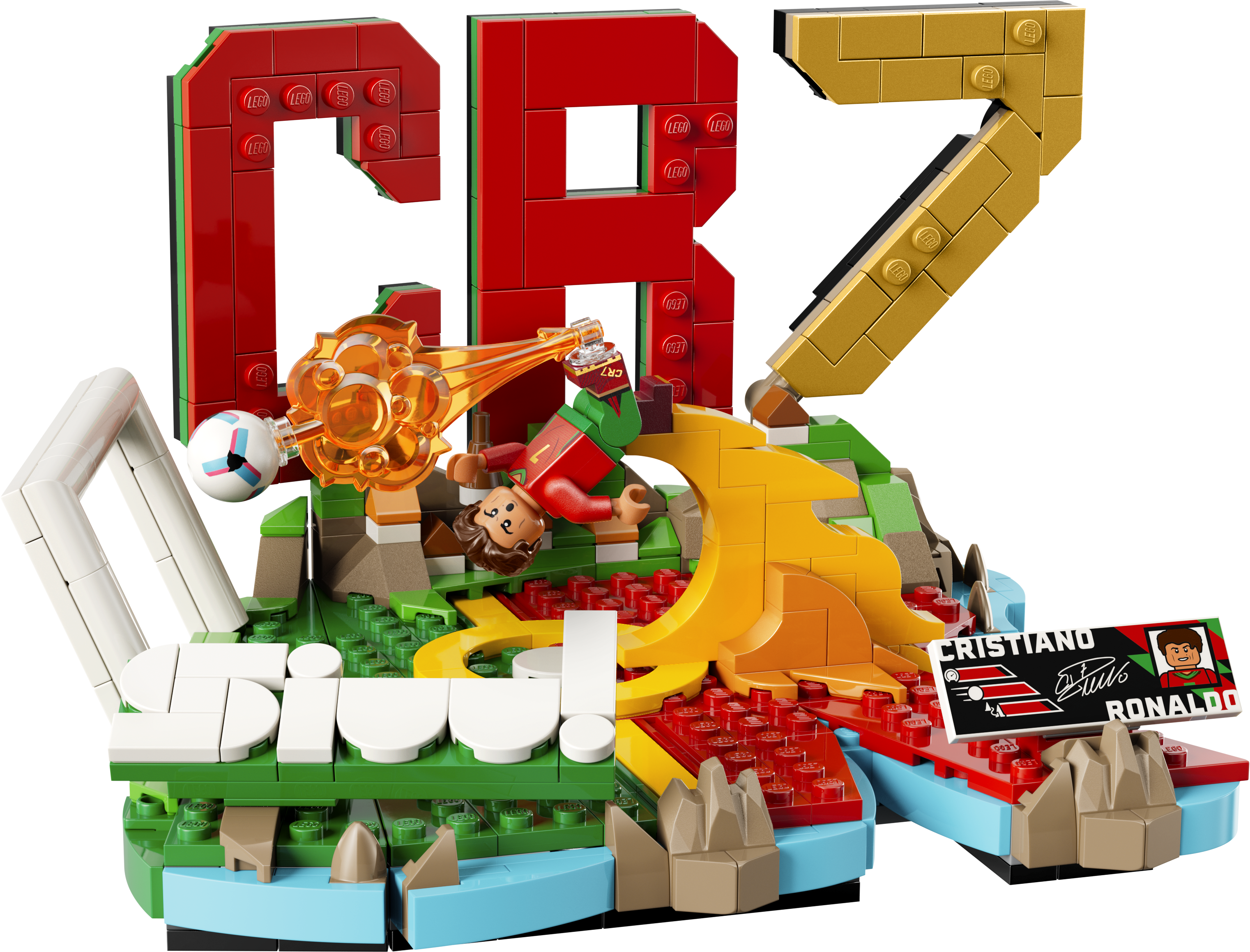 LEGO® Editions 43012 Cristiano Ronaldo – Hvězdné momenty fotbalu