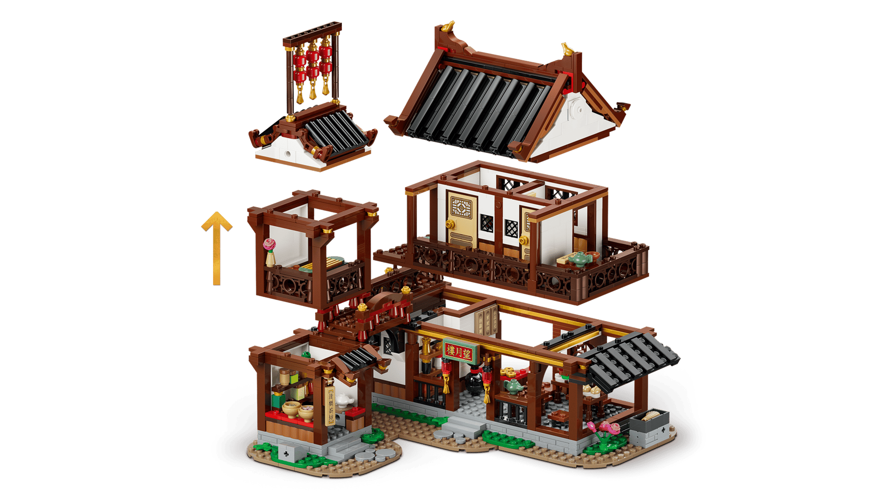 LEGO® Svátky jara 80121 Starobylý hostinec s výhledem na měsíc