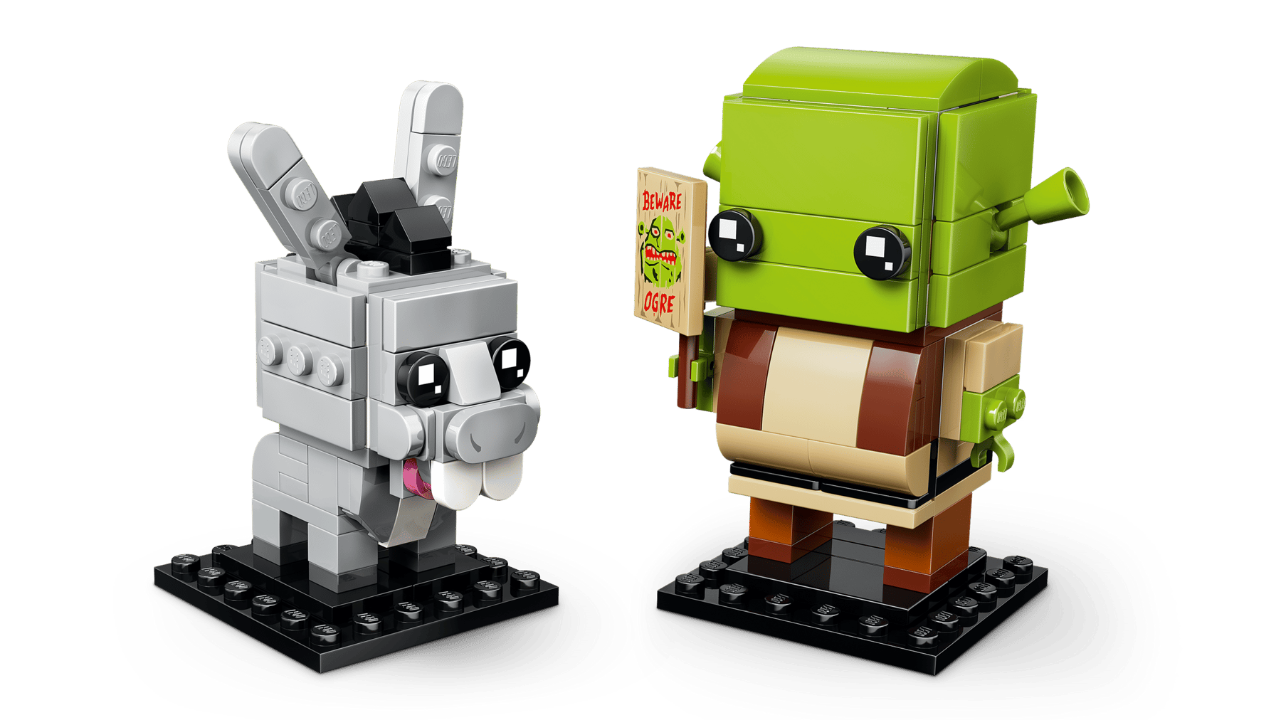 LEGO® BrickHeadz™ 40923 Figurky: Shrek, Oslík a Perníček