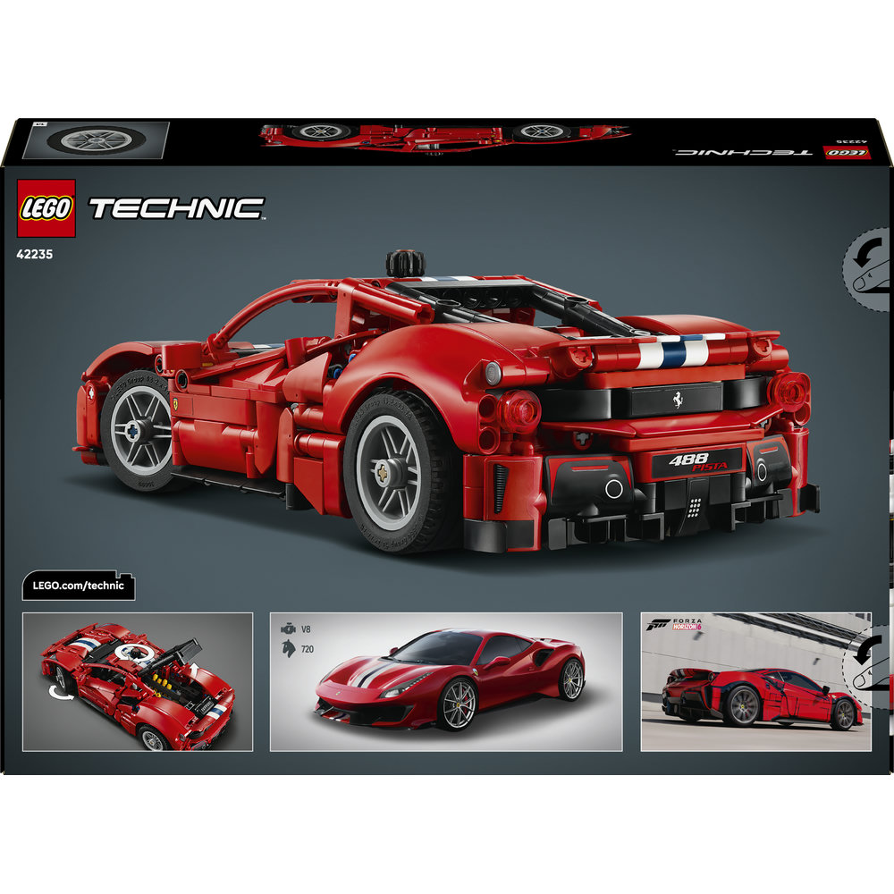 LEGO® Technic 42235 Auto Ferrari 488 PISTA
