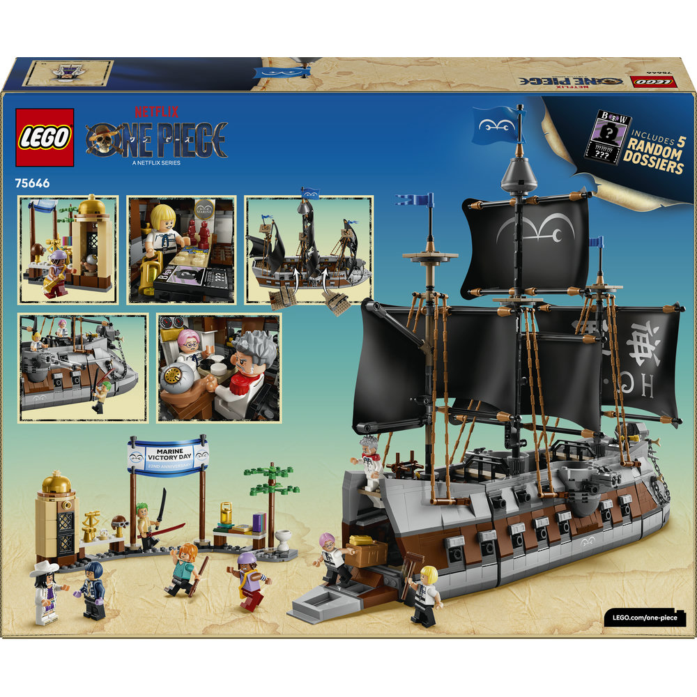 LEGO® ONE PIECE 75646 Garpova námořní válečná loď