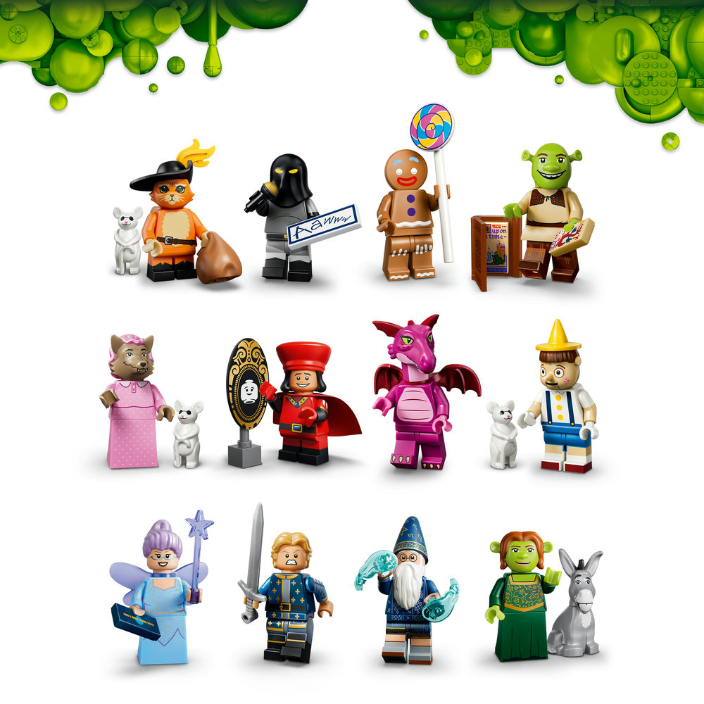 LEGO® Minifigurky 71053 Série Shrek - karton po 24 ks