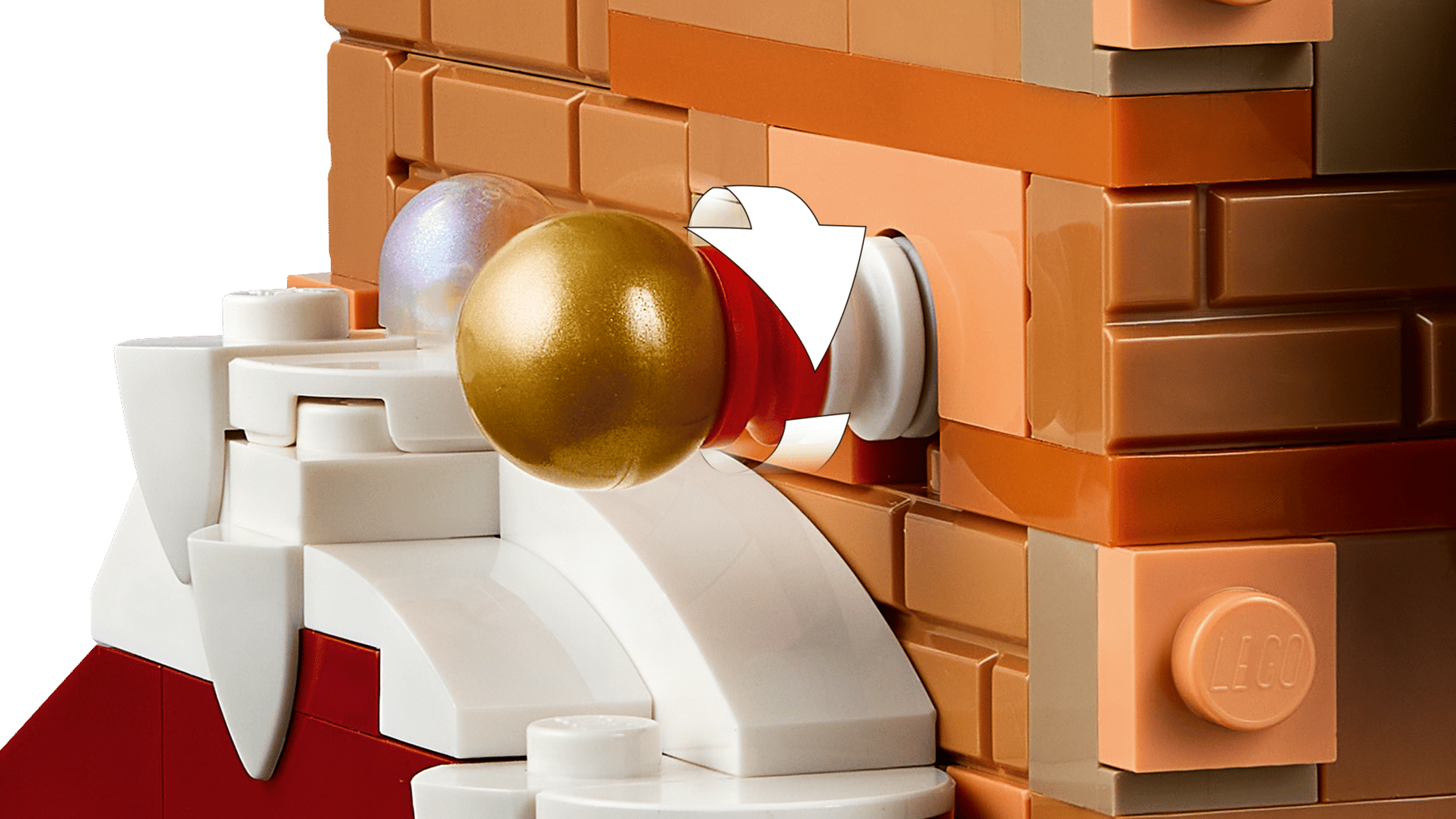 LEGO® 40874 Santa Claus a odpočet do svátků