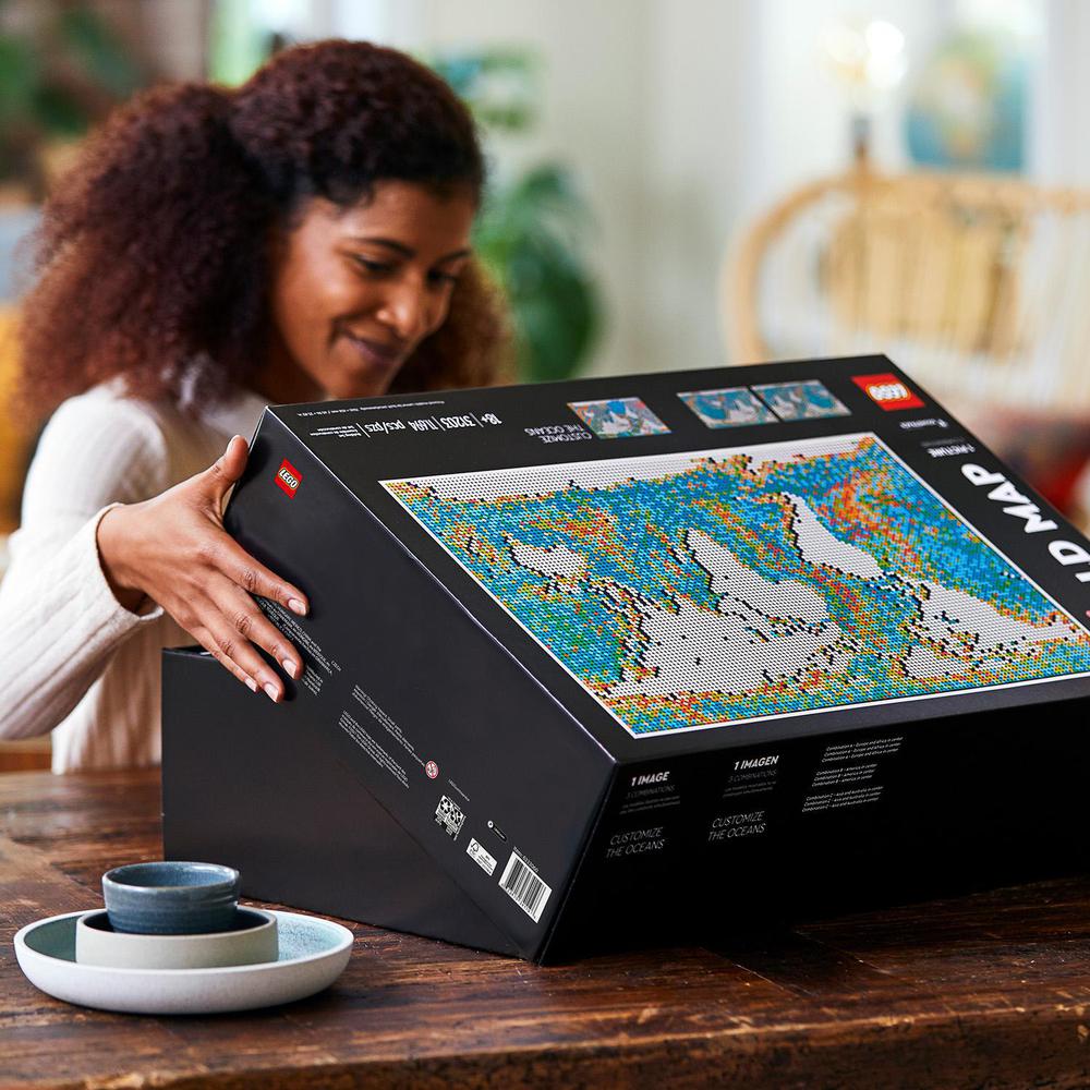 LEGO® Art 31203 Mapa světa 11