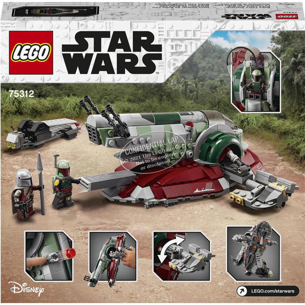 LEGO® Star Wars™ 75312 Boba Fett a jeho kosmická loď