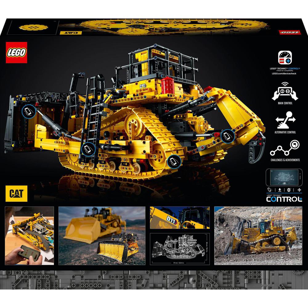LEGO® TECHNIC 42131 Buldozer Cat® D11 ovládaný aplikací