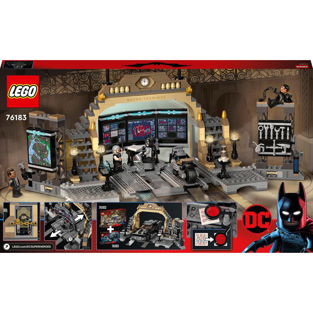 LEGO® DC Batman™ 76183 Batmanova jeskyně: Souboj s Riddlerem