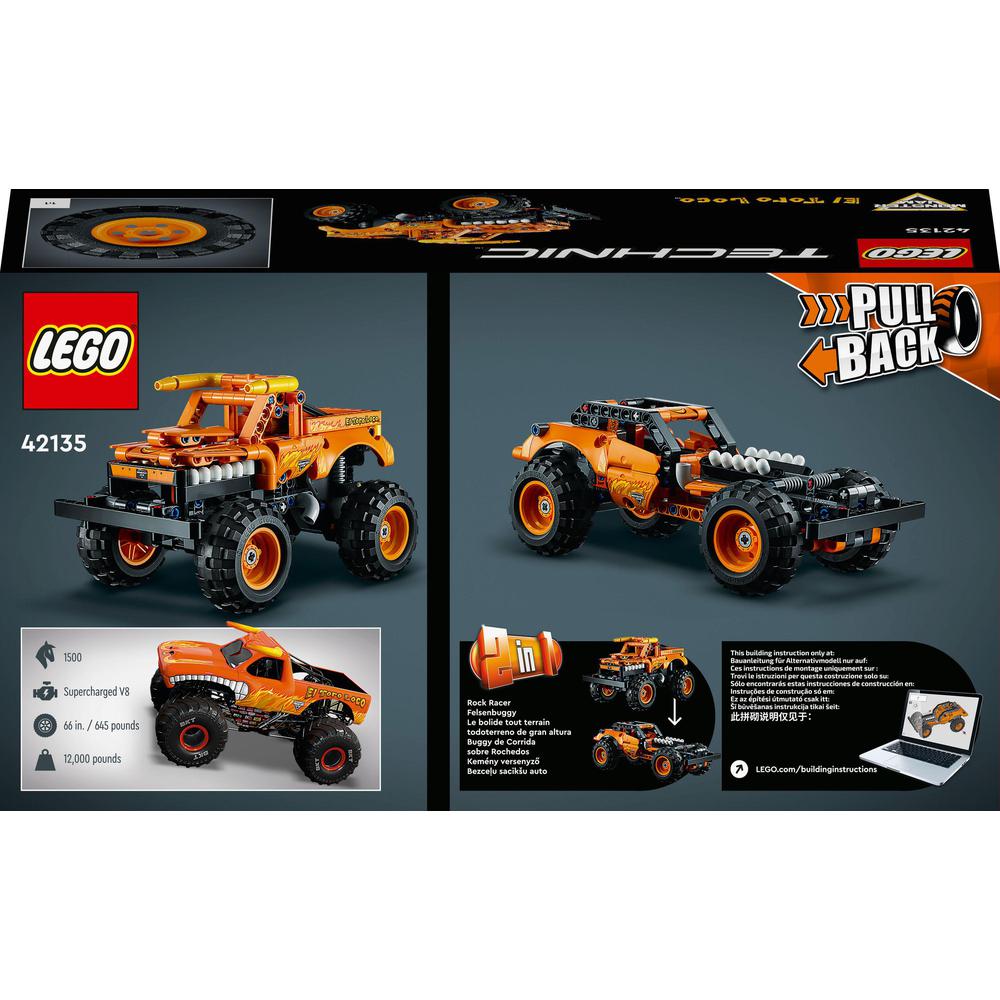 LEGO® TECHNIC 42135 Monster Jam™ El Toro Loco™
