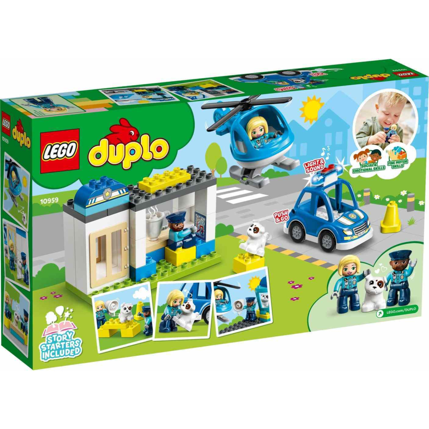 LEGO® DUPLO® 10959 Policejní stanice a vrtulník