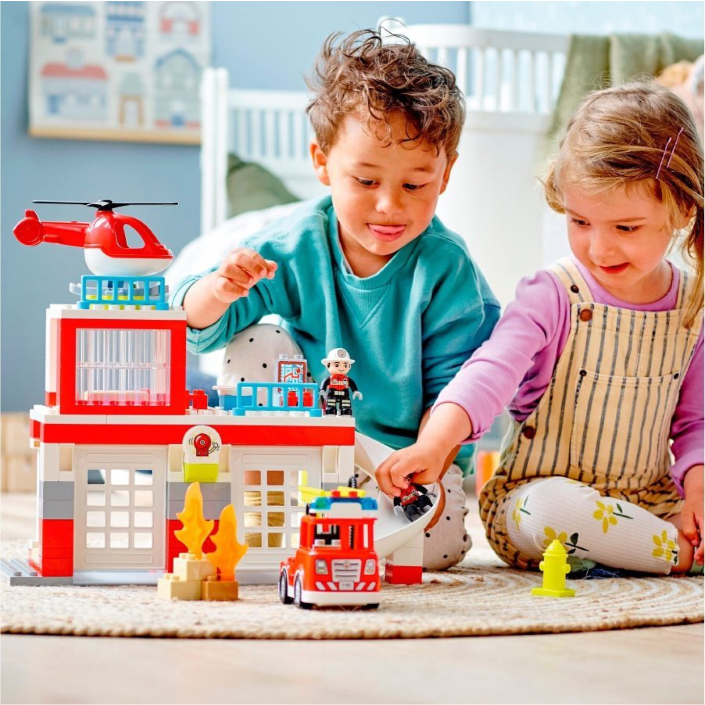 LEGO® DUPLO® 10970 Hasičská stanice a vrtulník
