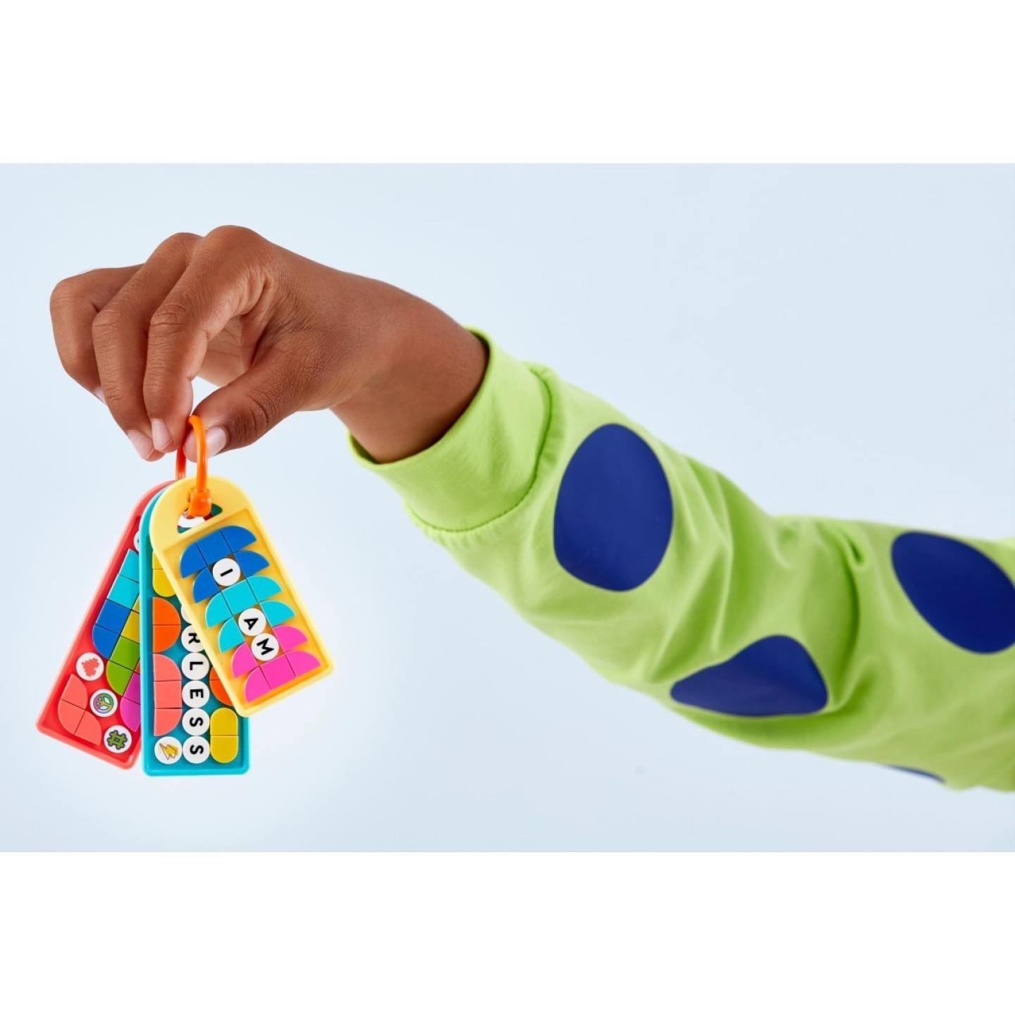 LEGO® DOTS™ 41949 Mega balení ozdob na tašku – zábavné vzkazy