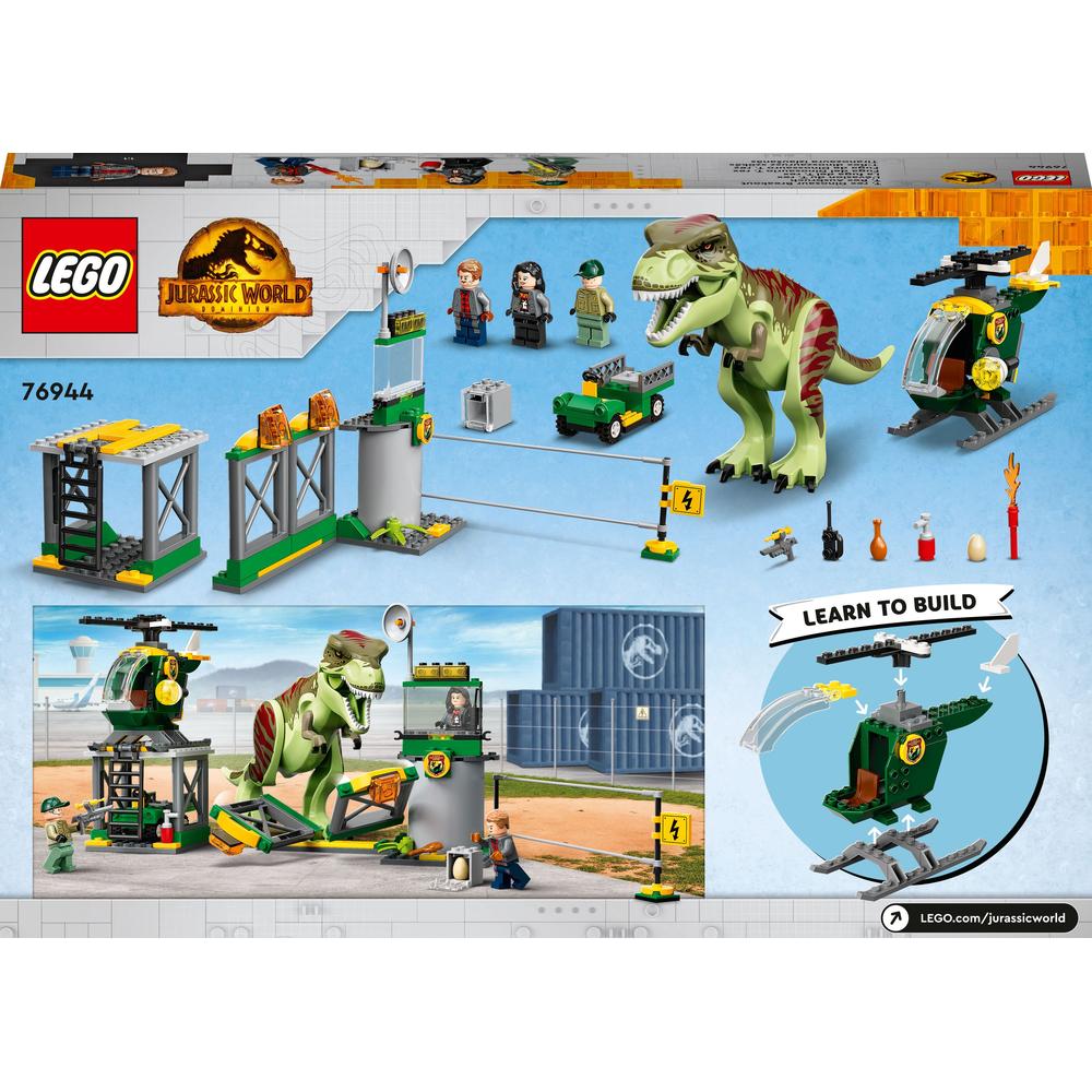 LEGO® Jurassic World 76944 Útěk T-rexe