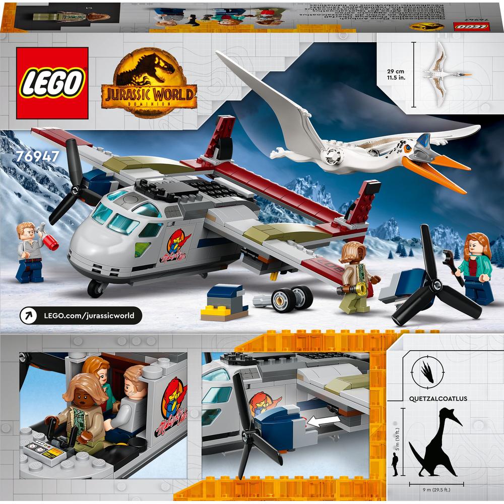 LEGO® Jurassic World 76947 Quetzalcoatlus – přepadení letadla