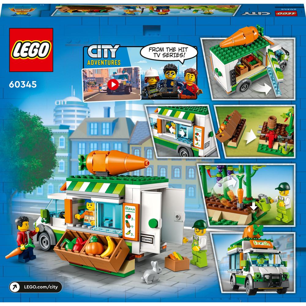 LEGO® CITY 60345 Dodávka na farmářském trhu