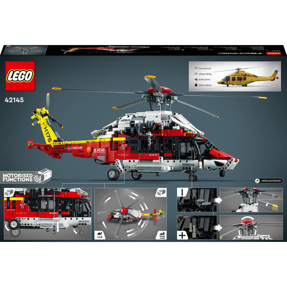 LEGO® TECHNIC 42145 Záchranářský vrtulník Airbus H175