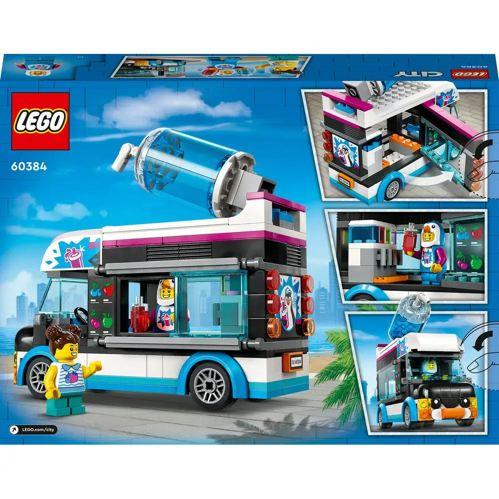LEGO® CITY 60384 Tučňáčí dodávka s ledovou tříští