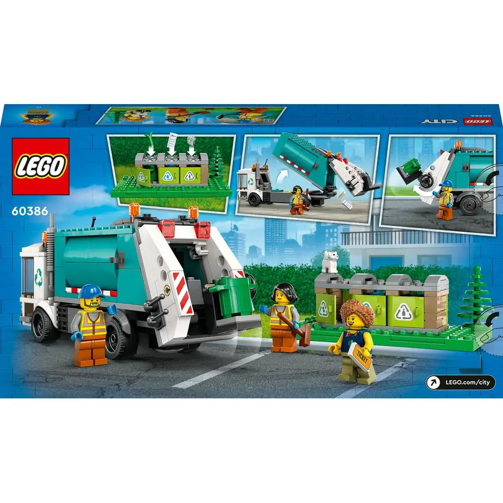 LEGO® CITY 60386 Popelářský vůz
