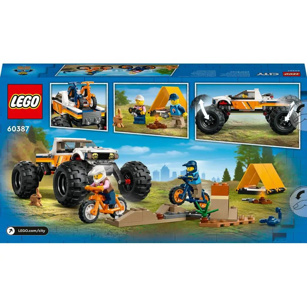 LEGO® CITY 60387 Dobrodružství s teréňákem 4x4