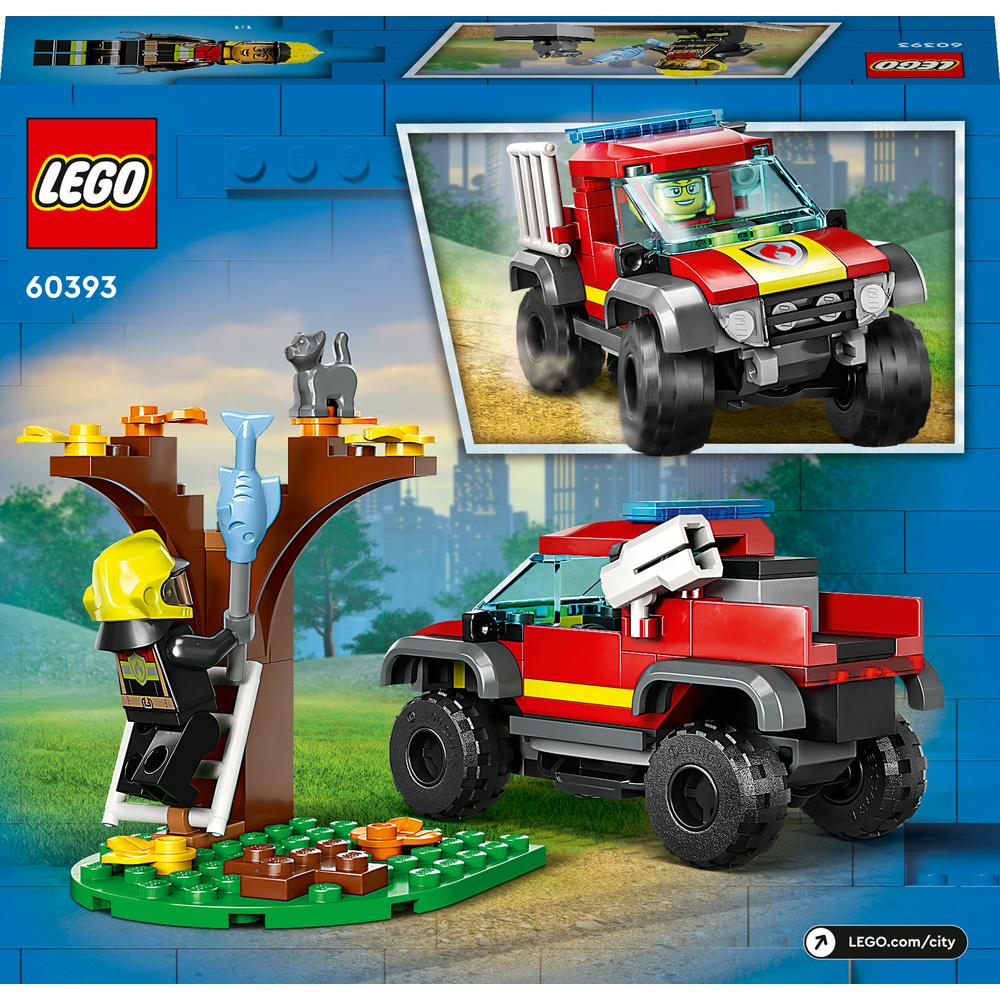 LEGO® CITY 60393 Hasičský tereňák 4x4