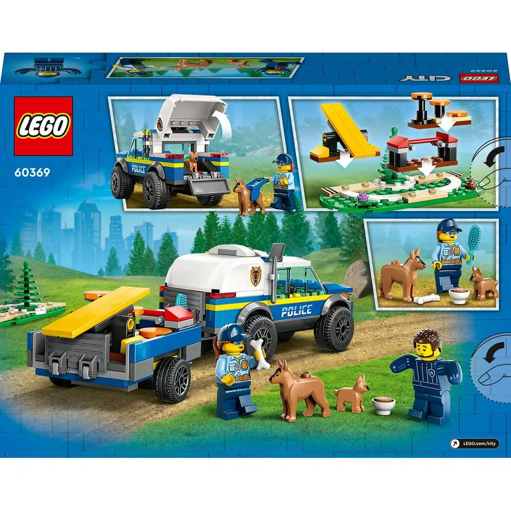 LEGO® CITY 60369 Mobilní cvičiště policejních psů