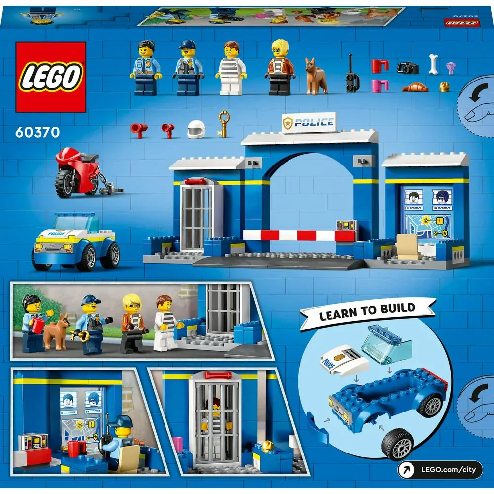 LEGO® CITY 60370 Honička na policejní stanici
