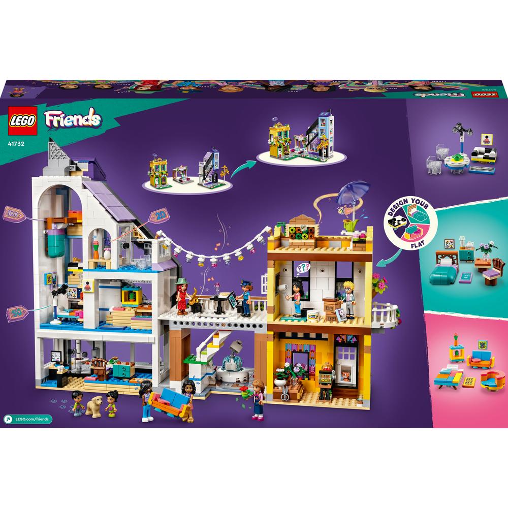 LEGO® Friends 41732 Květinářství a design studio v centru města