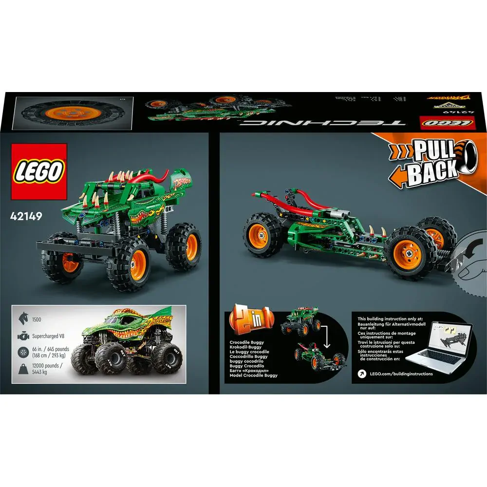 LEGO® TECHNIC 42149 Monster Jam™ Dragon™