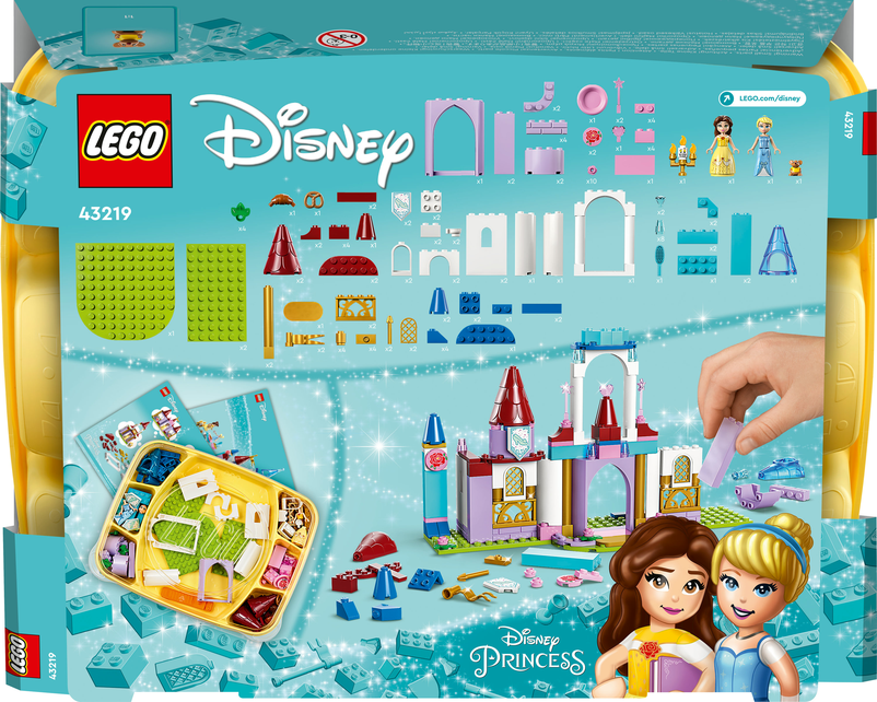 LEGO® Disney 43219 Kreativní zámky princezen od Disneyho