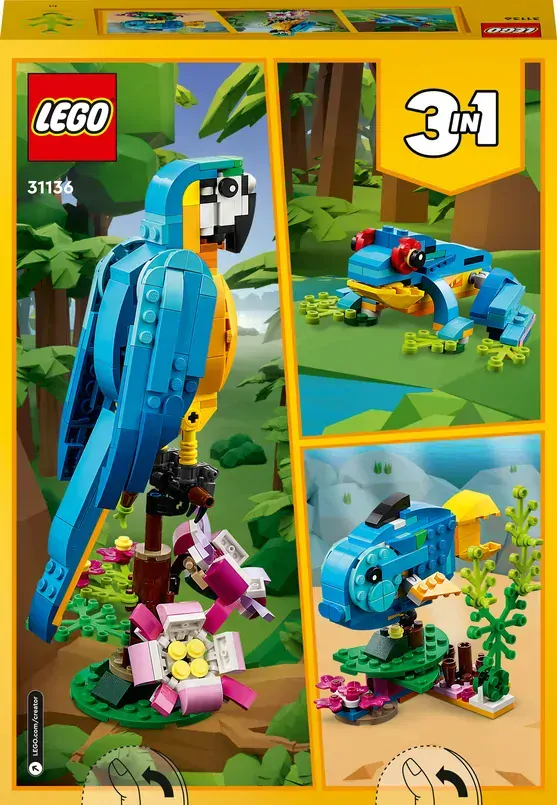 LEGO® Creator 31136 Exotický papoušek