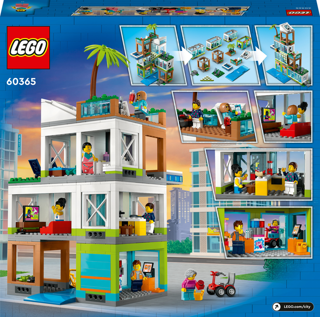 LEGO® CITY 60365 Bytový komplex