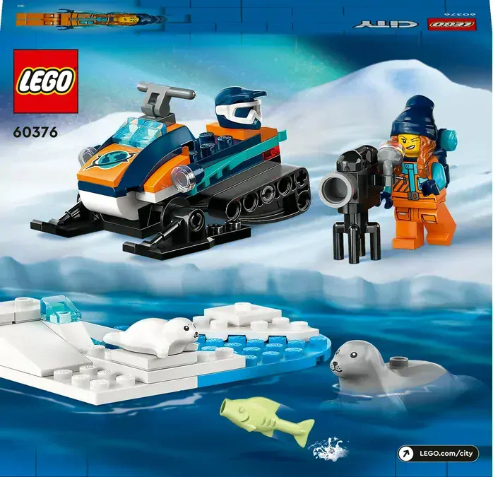 LEGO® CITY 60376 Arktický sněžný skútr