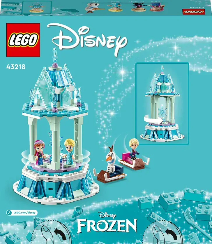 LEGO® Disney 43218 Kouzelný kolotoč Anny a Elsy