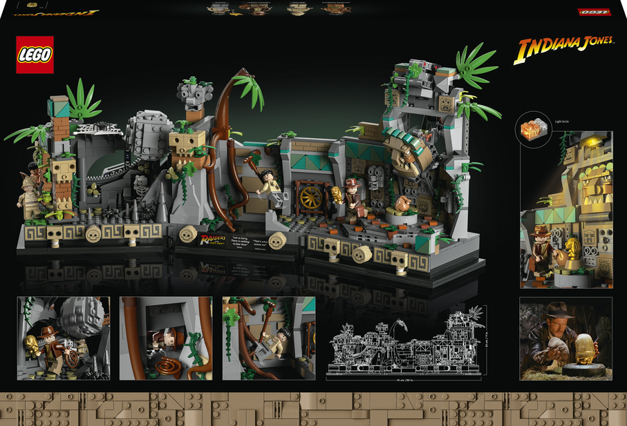 LEGO® Indiana Jones™ 77015 Chrám zlaté modly
