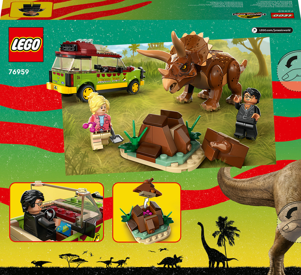 LEGO® Jurassic World™ 76959 Zkoumání Triceratopsa