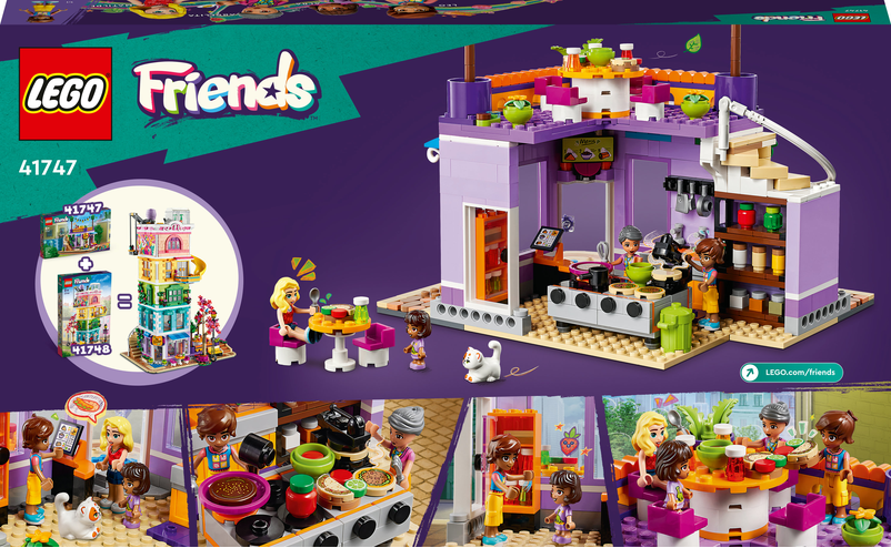 LEGO® Friends 41747 Komunitní kuchyně v městečku Heartlake