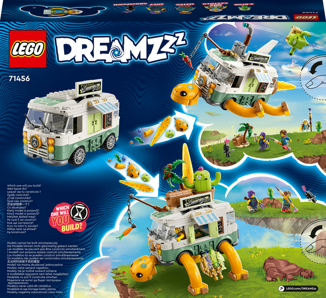 LEGO® DREAMZzz™ 71456 Želví dodávka paní Castillové