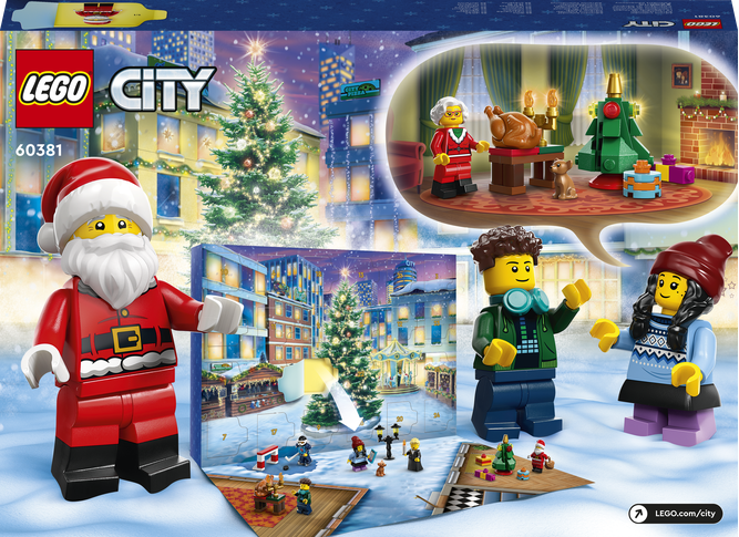 LEGO® CITY 60381 Adventní kalendář