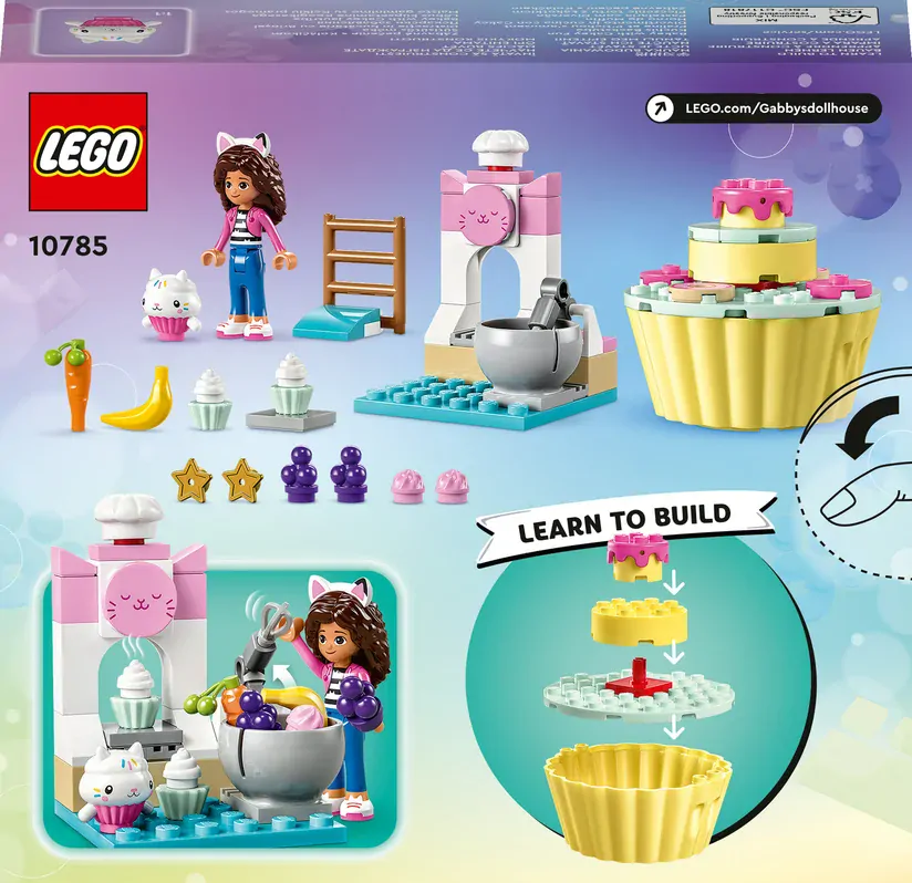 LEGO® Gabby's Dollhouse™ 10785 Zábavné pečení s Dortětem
