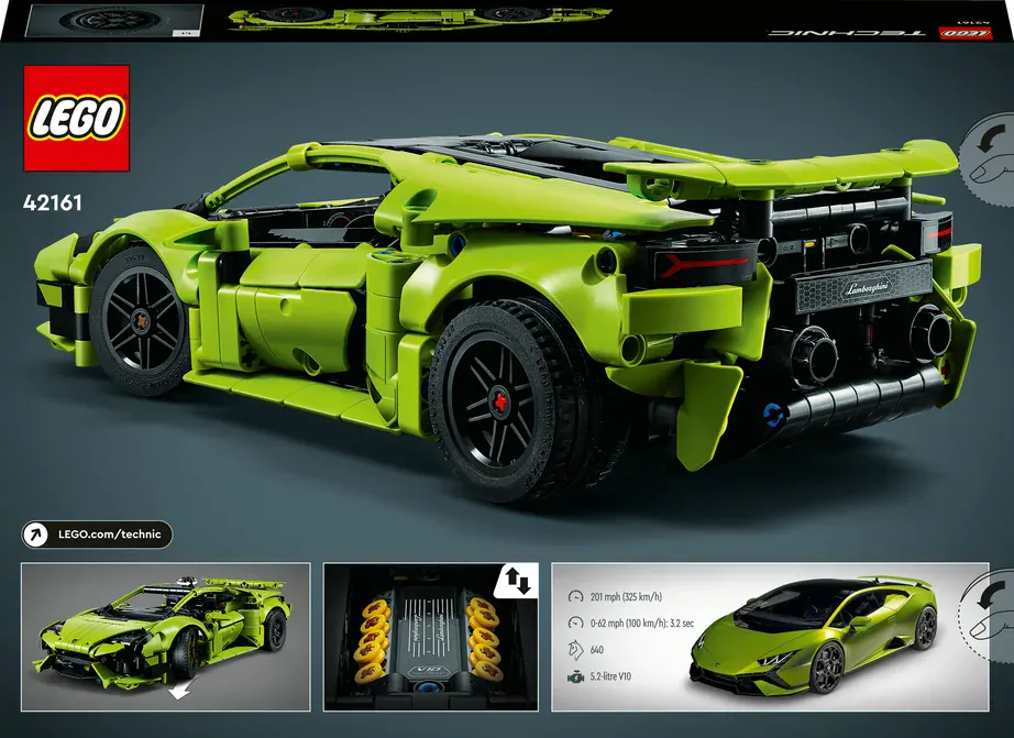 LEGO® TECHNIC 42161 Lamborghini Huracán Tecnica