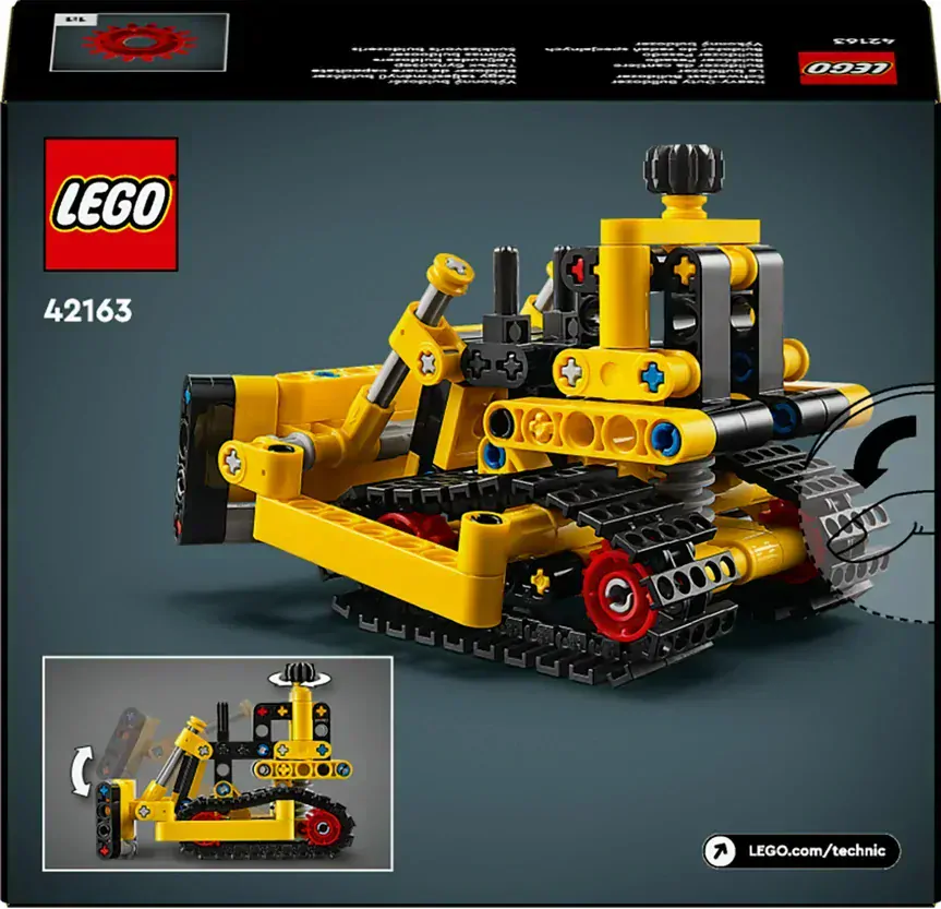LEGO® TECHNIC 42163 Výkonný buldozer